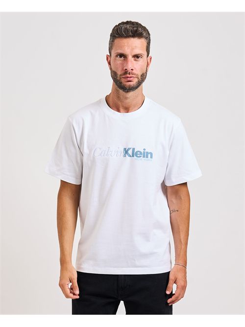 Calvin Klein men's cotton t-shirt CALVIN KLEIN | LV04RD822GYAA